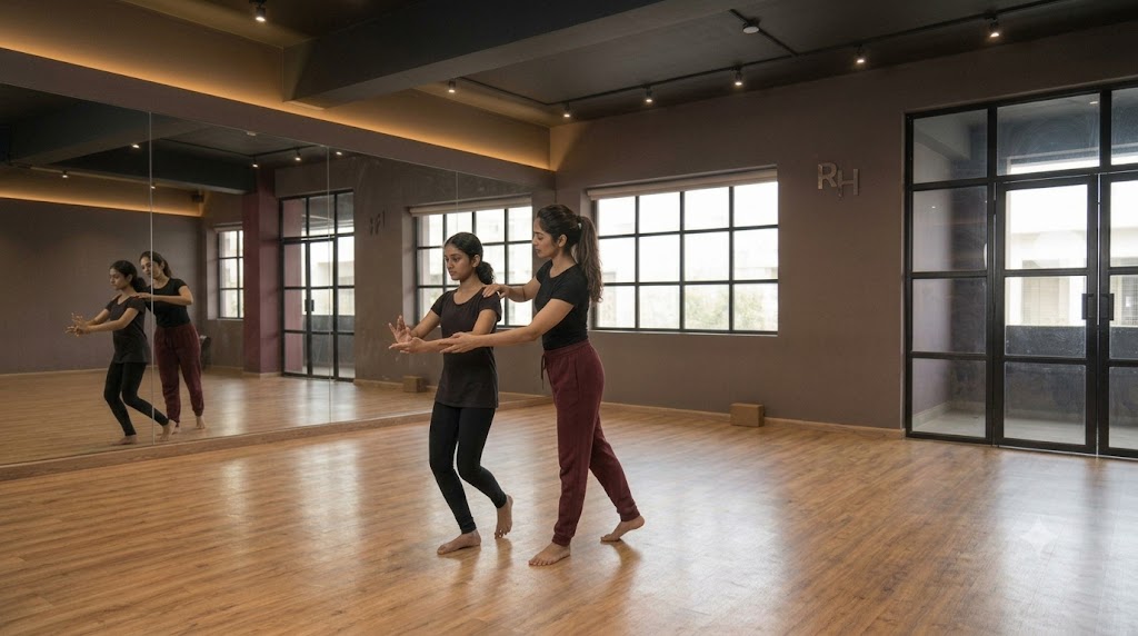 One-on-one dance training